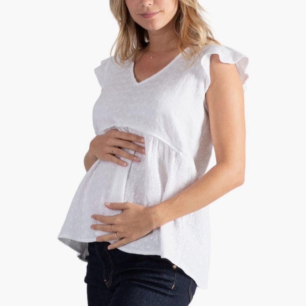 Cache Coeur Suzanne Maternity/ Nursing Top